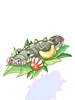 Steamed Alligator with Vegetable