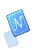 Blue N Card