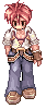 Blacksmith (male), walking