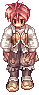 Clown (male), walking