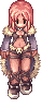 Stalker (female), walking