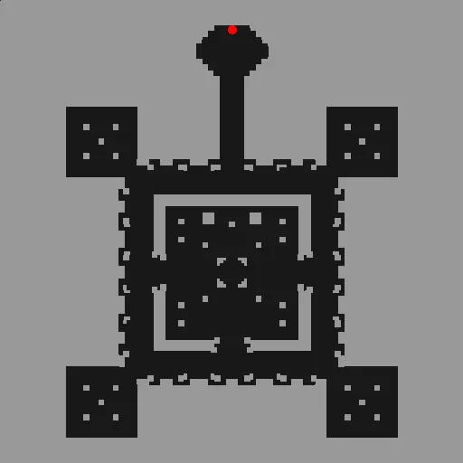 Minimap of Sealed Shrine