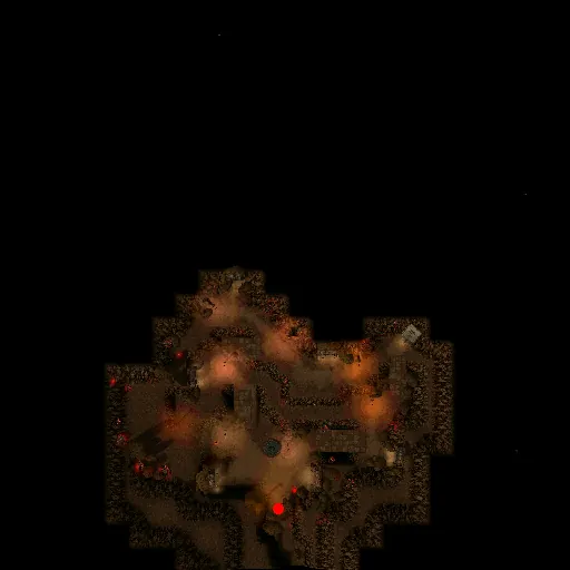 Minimap of Cave Village