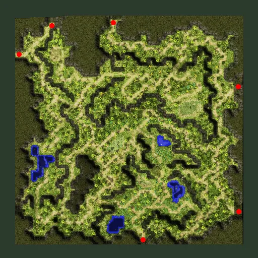 Minimap of Papuchicha Forest