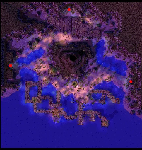 Minimap of Comodo, the Beach Town