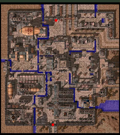 Minimap of Einbroch, the City of Steel