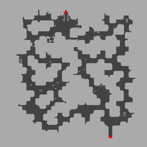 Minimap of The Lowest Cave in Glastheim B1