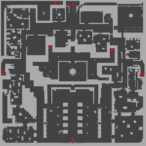 Minimap of Inside Glastheim Chivalry F1