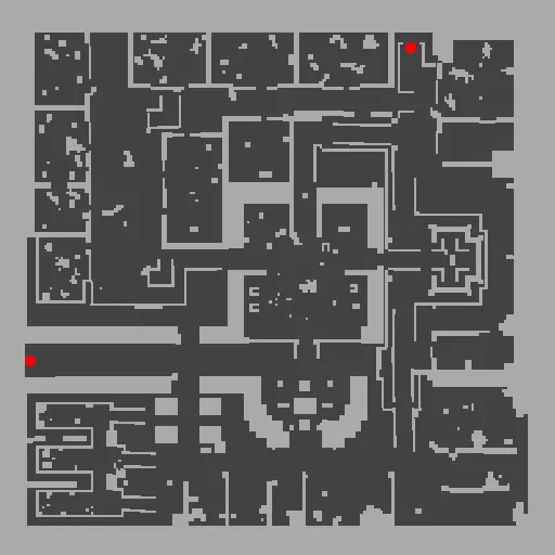 Minimap of Glastheim Underground Prison B1