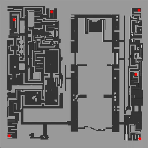 Minimap of Glastheim Underground Waterway B2