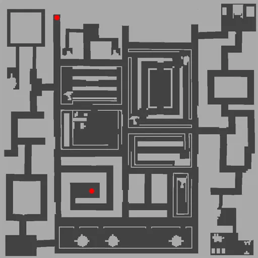 Minimap of Glastheim Underground Waterway B4