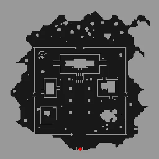 Minimap of Baldur Guild Dungeon