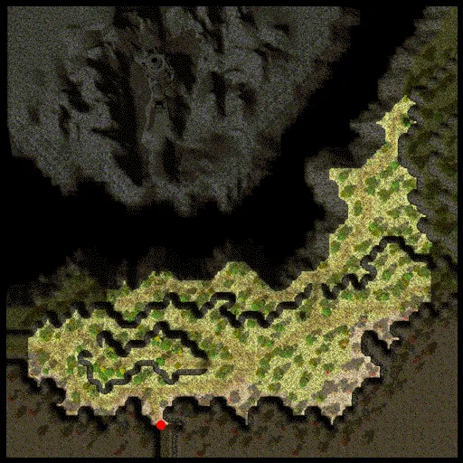 Minimap of Hugel Field 1