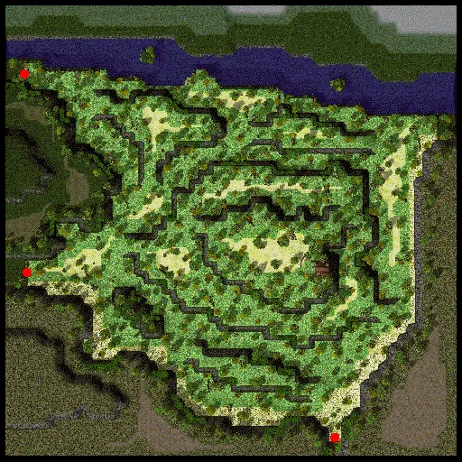 Minimap of Hunting Ground