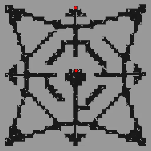 Minimap of Rachel Ice Cave F2