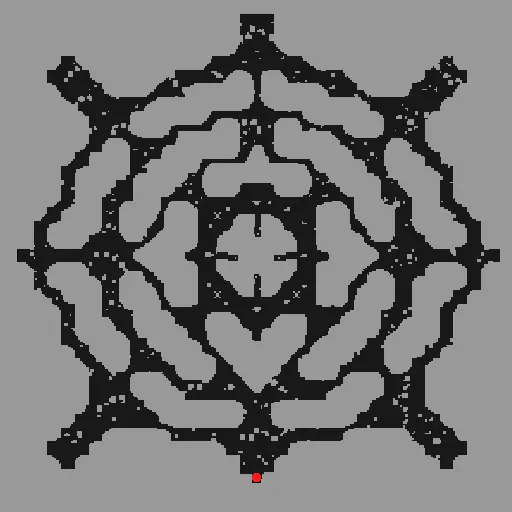 Minimap of Rachel Ice Cave F3