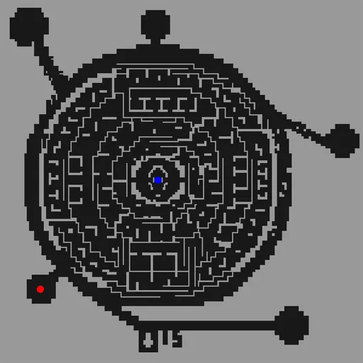 Minimap of The Ruins of Juperos F2
