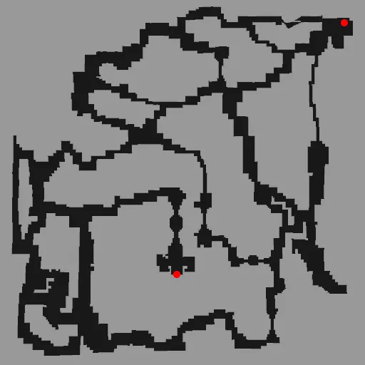 Minimap of Nogg Road Dungeon F1