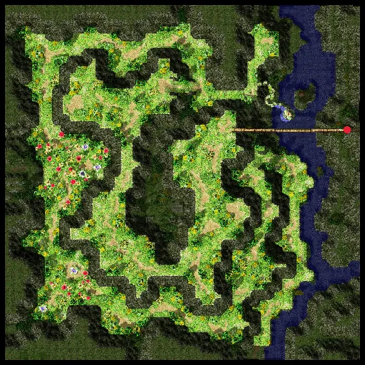 Minimap of Mt.Mjolnir North Area