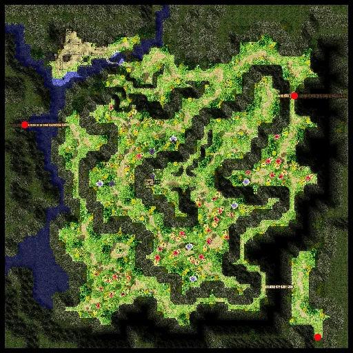 Minimap of Mt.Mjolnir North Area