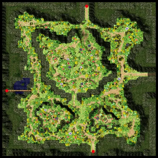 Minimap of Mt.Mjolnir North Area