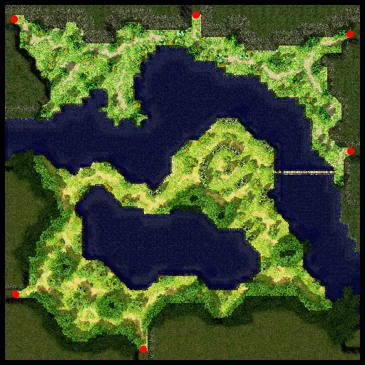 Minimap of Mt.Mjolnir South Area