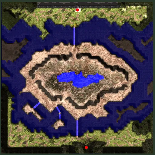 Minimap of Mt.Mjolnir North Foothills