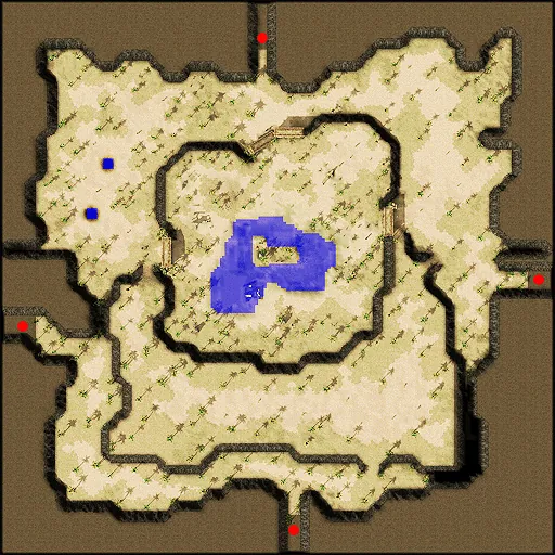 Minimap of Sograt Desert F11