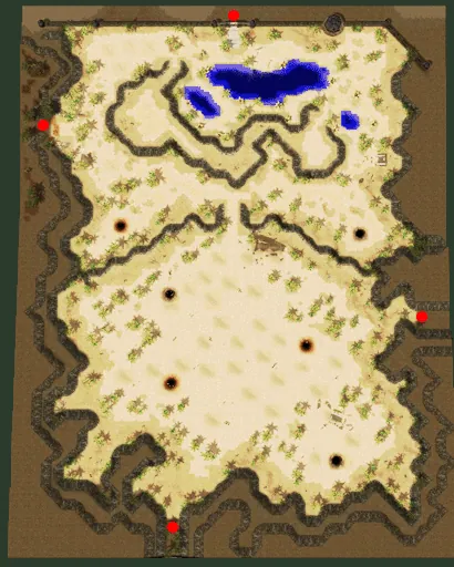 Minimap of Sograt Desert F12