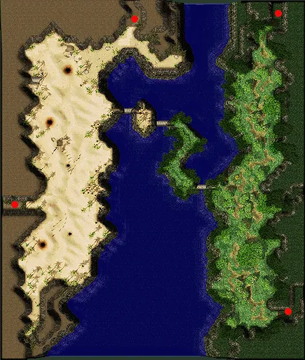 Minimap of Sograt Desert F13
