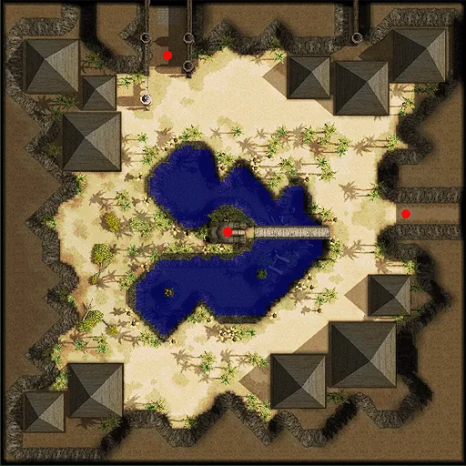 Minimap of Sograt Desert F19