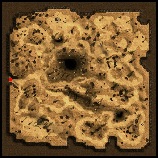 Minimap of Sograt Desert - Dimensional Rift