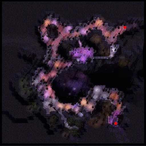 Minimap of Skellington, a Solitary Village in Niflheim