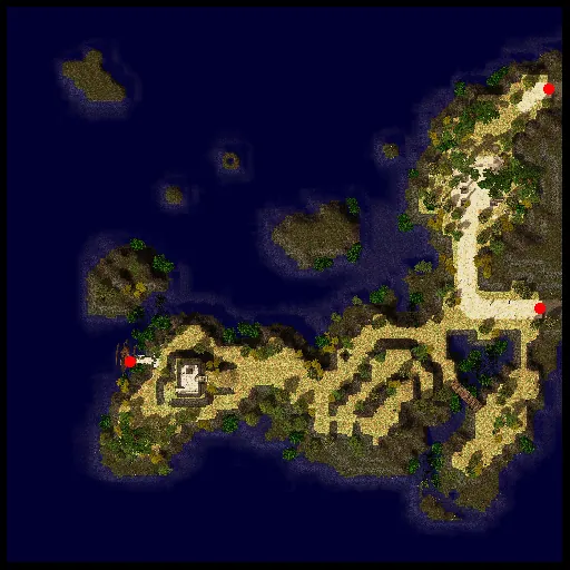 Minimap of Odin Shrine F1