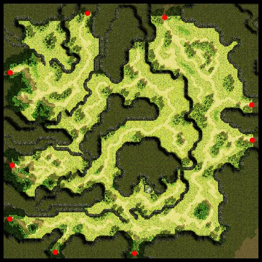 Minimap of Prontera Field 7