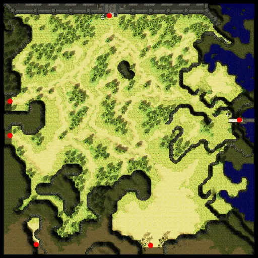 Minimap of Prontera Field 8