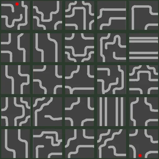 Minimap of Labyrinth Forest F3
