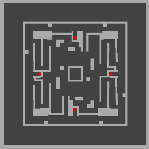 Minimap of PvP : Event Coliseum