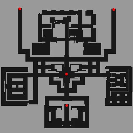 Minimap of Freya's Sacred Precinct F4
