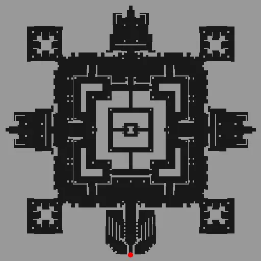 Minimap of Freya's Sacred Precinct F5