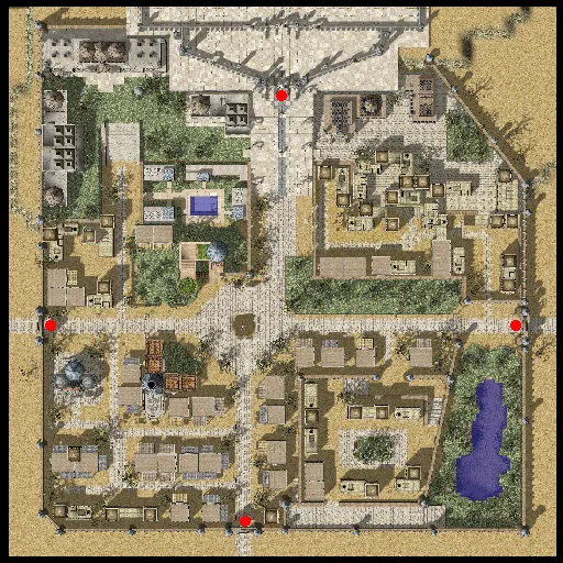 Minimap of Rachel, Capital of Arunafelz, the Study Nation