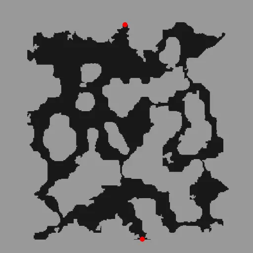 Minimap of Turtle Island Dungeon