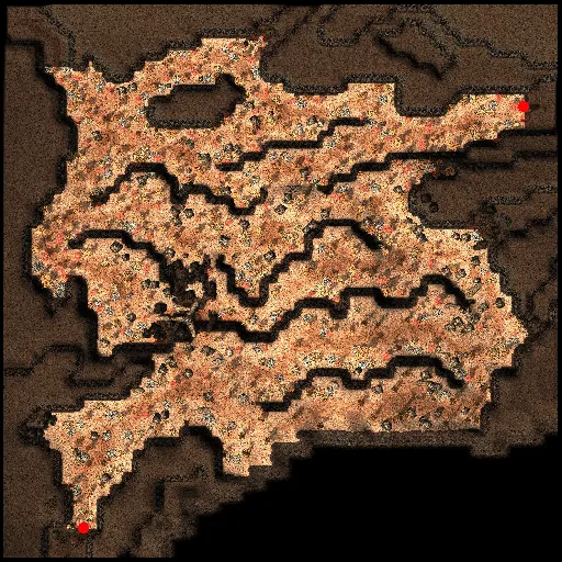 Minimap of El Mes Plateau