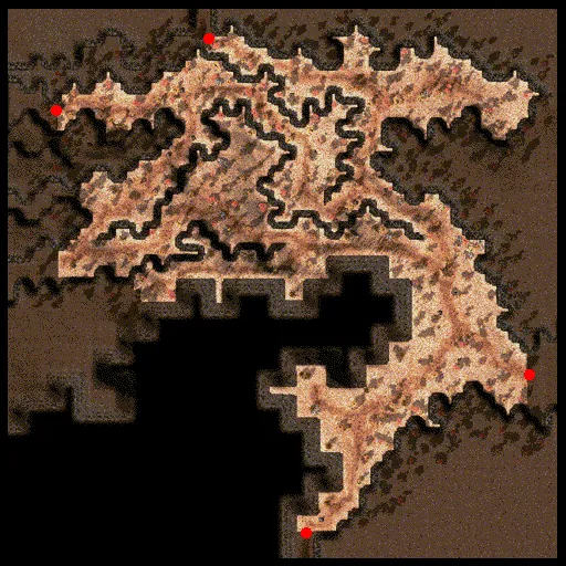 Minimap of El Mes Plateau