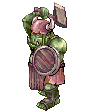 Orc Warrior, attacking