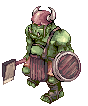 Orc Warrior, walking