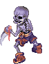 Soldier Skeleton, standing