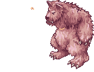 Bigfoot, attacking