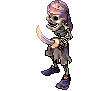 Pirate Skeleton, attacking