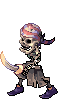 Pirate Skeleton, walking
